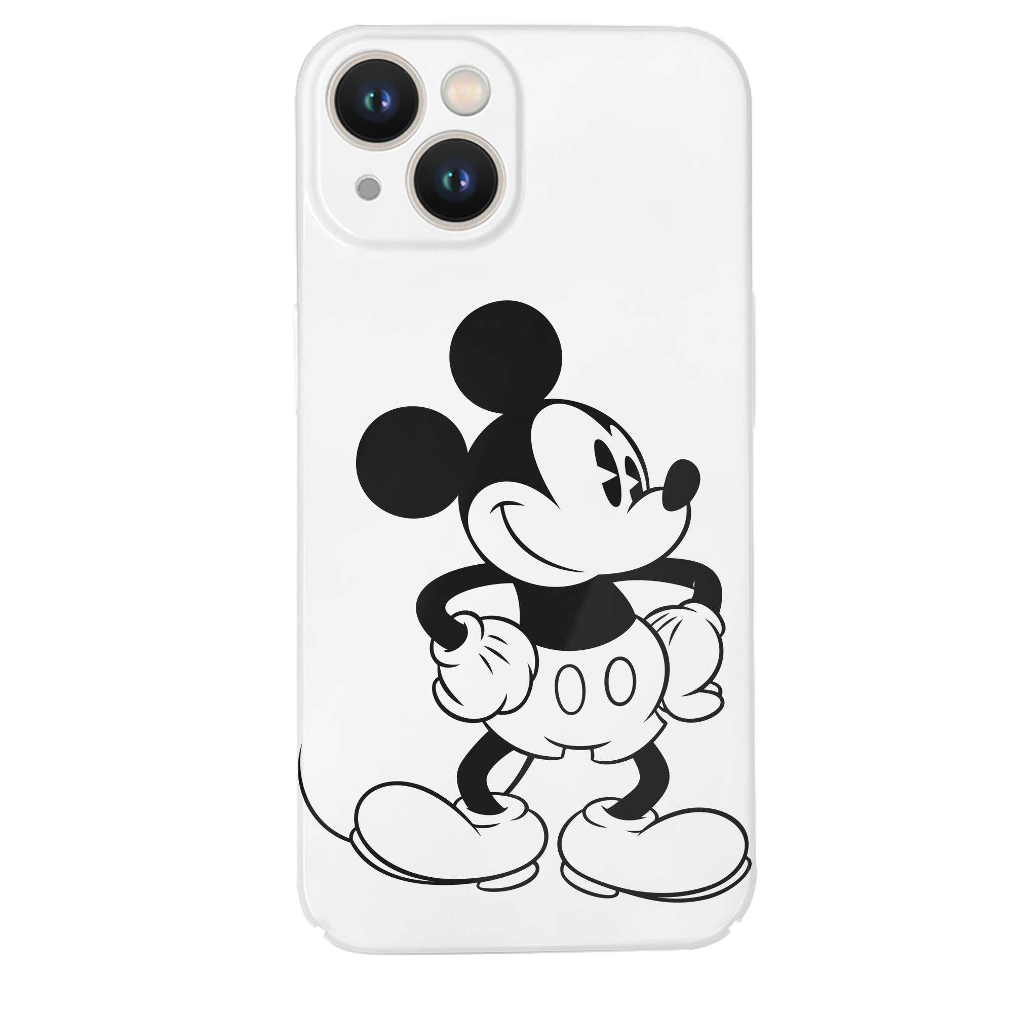 （画像用） ミッキーマウス Mickey Mouse 【iPhone 14シリーズ対応】ハードケース